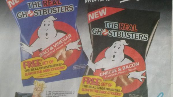 Real Ghostbusters crisps