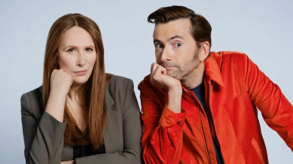 Catherine Tate and David Tennant Doctor Who 60th