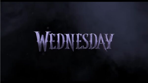 Wednesday title card