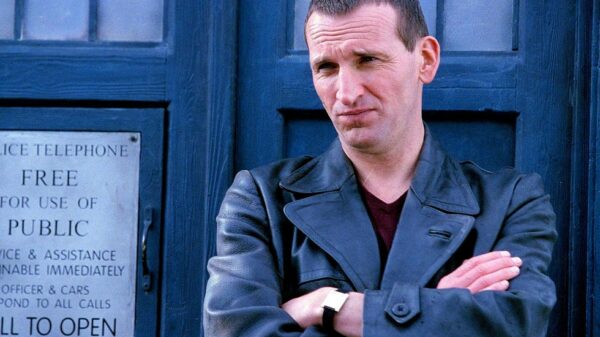 Christopher Eccleston as The Ninth Doctor