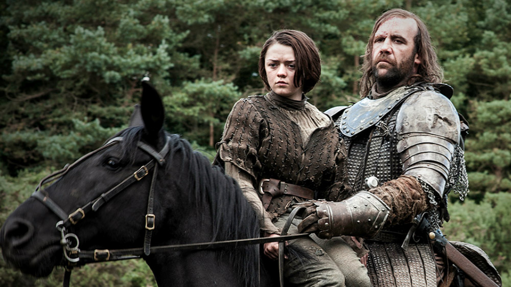 Game of Thrones Arya and The Hound