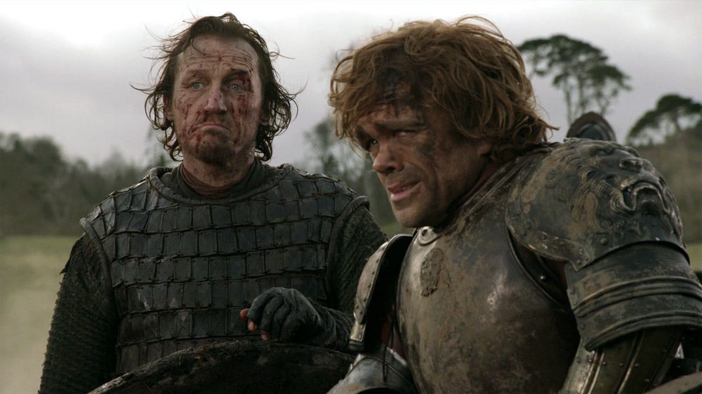 Game of Thrones Tyrion and Bronn