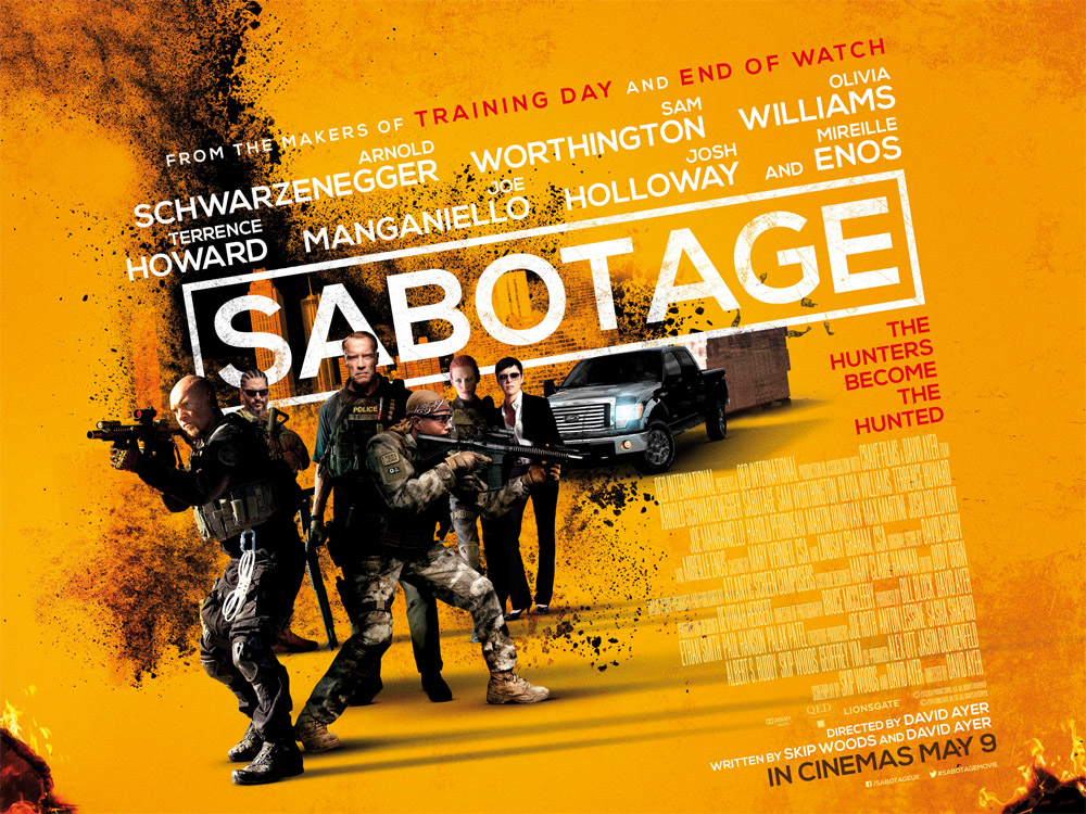 Sabotage poster