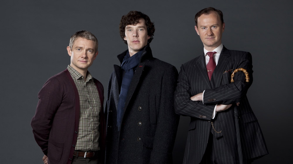 Sherlock Series 3 with Mycroft