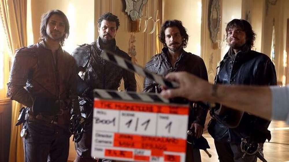 the Musketeers Series 2 filming