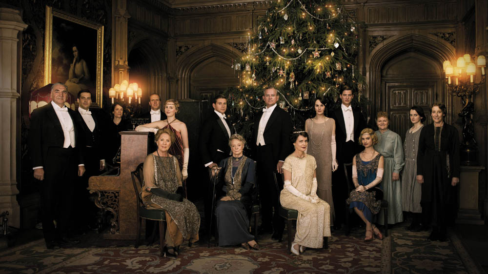 Downton Abbey Christmas 2014 cast