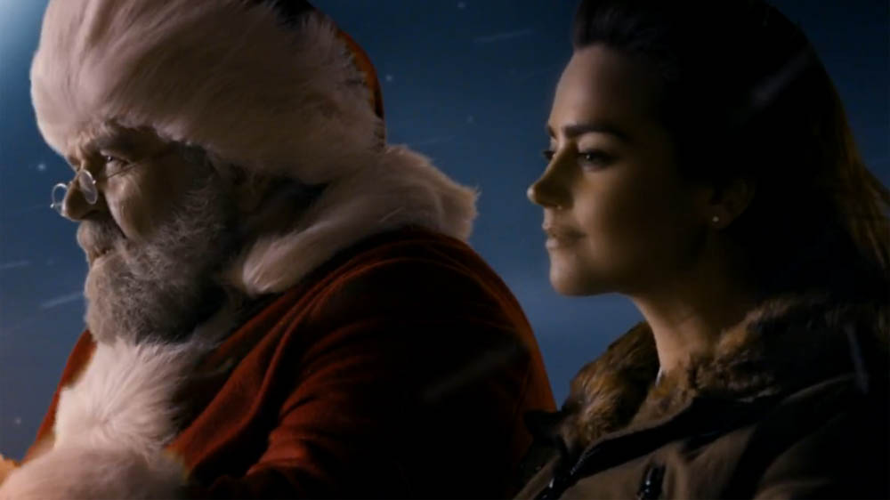 Doctor Who Last Christmas Clara Santa
