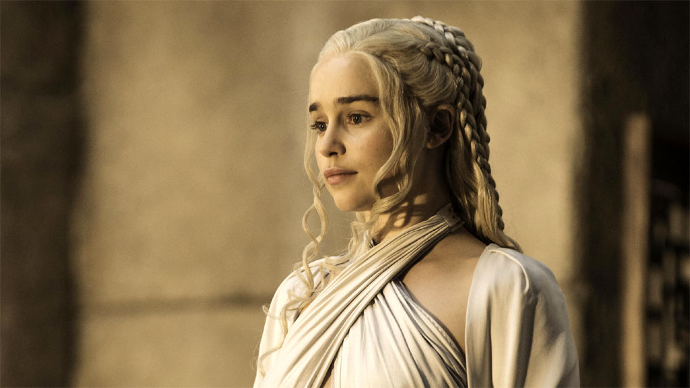 Game of Thrones 5 Emilia Clarke as Daenerys Targaryen