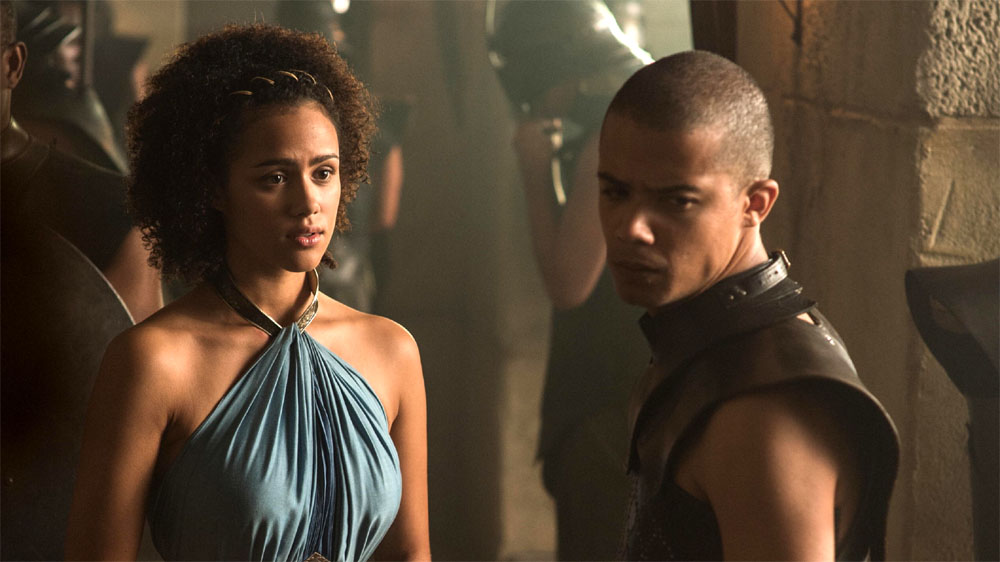 Game of Thrones 5 Missandei and Grey Worm