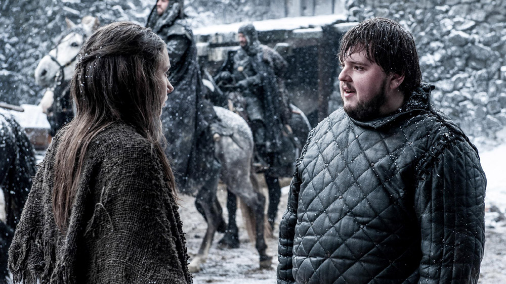 Game of Thrones 5 7 Sam and Gilly