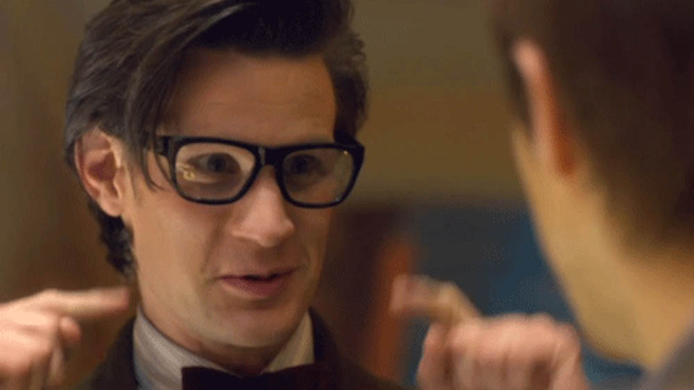 Doctor Who The Girl Who waited glasses Matt Smith Eleventh