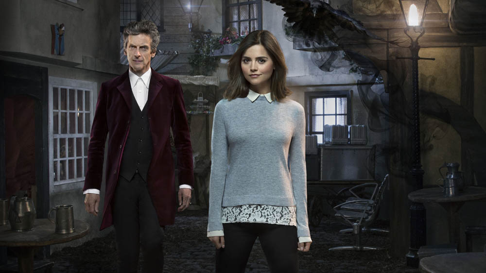 Doctor who face the Raven