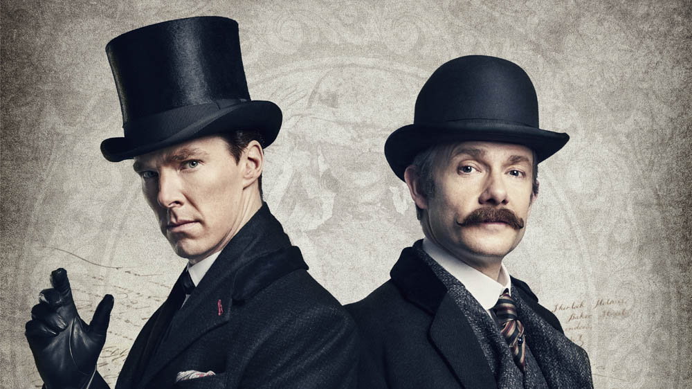 Sherlock Holmes The Abominable Bride (BENEDICT CUMBERBATCH) John Watson (MARTIN FREEMAN)
