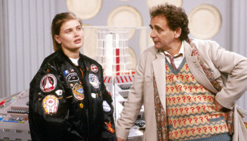 Sophie Aldred and Sylvester McCoy