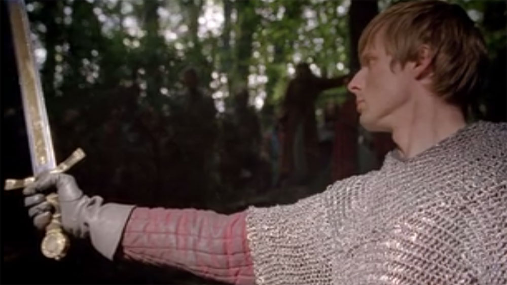 Merlin Arthur Bradley james sword