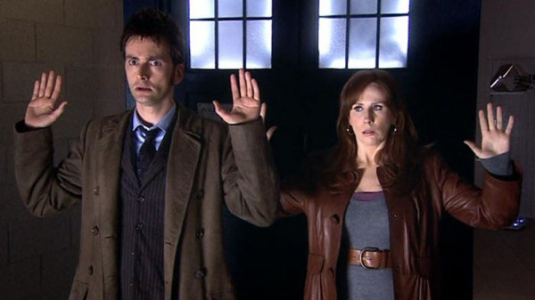 David Tennant & Catherine Tate as the Tenth Doctor and Donna Noble