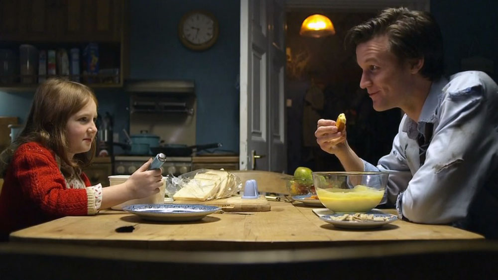 doctor who the eleventh hour fish fingers and custard