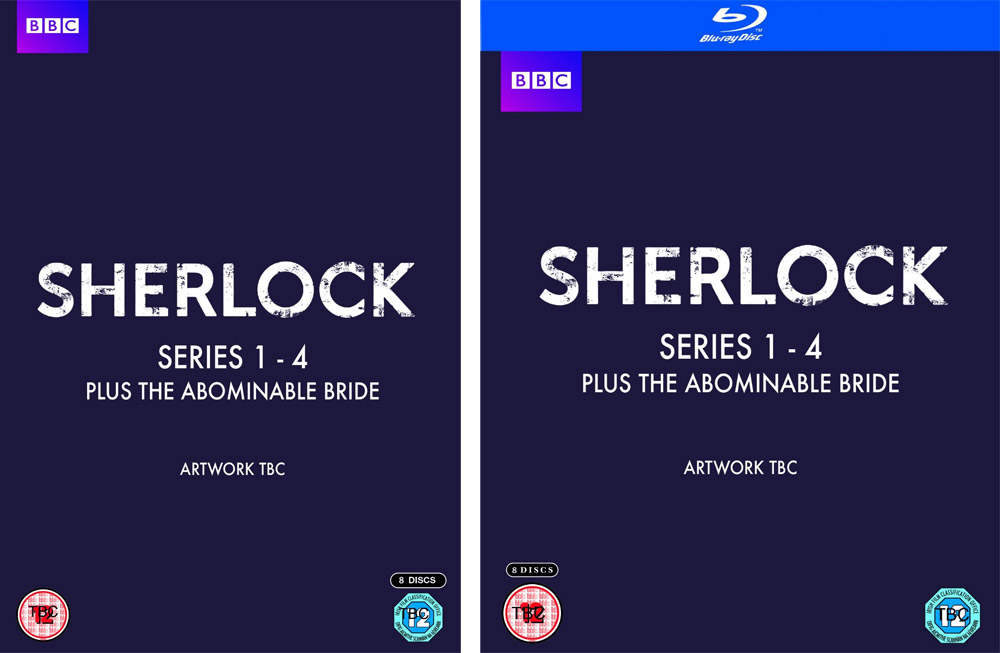 Sherlock 4 DVD blu-ray
