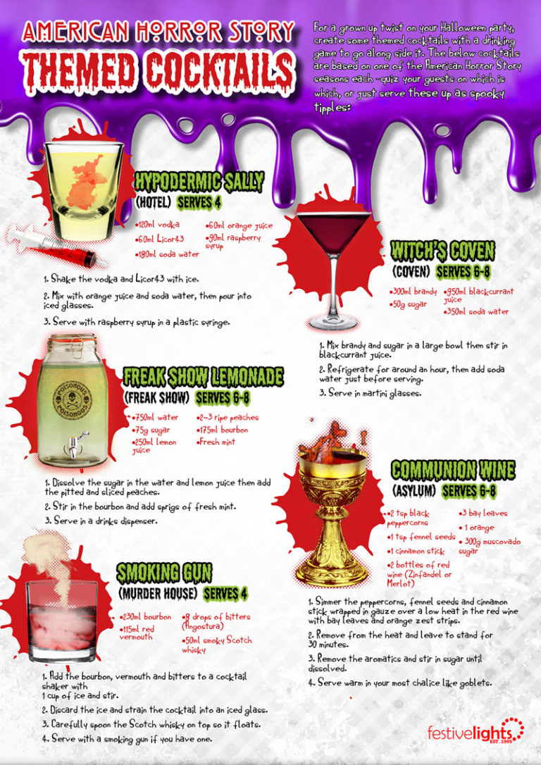 Get your Halloween party started with �American Horror Story� themed