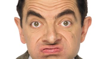 Rowan Atkinson as Mr Bean