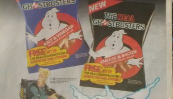 Real Ghostbusters crisps