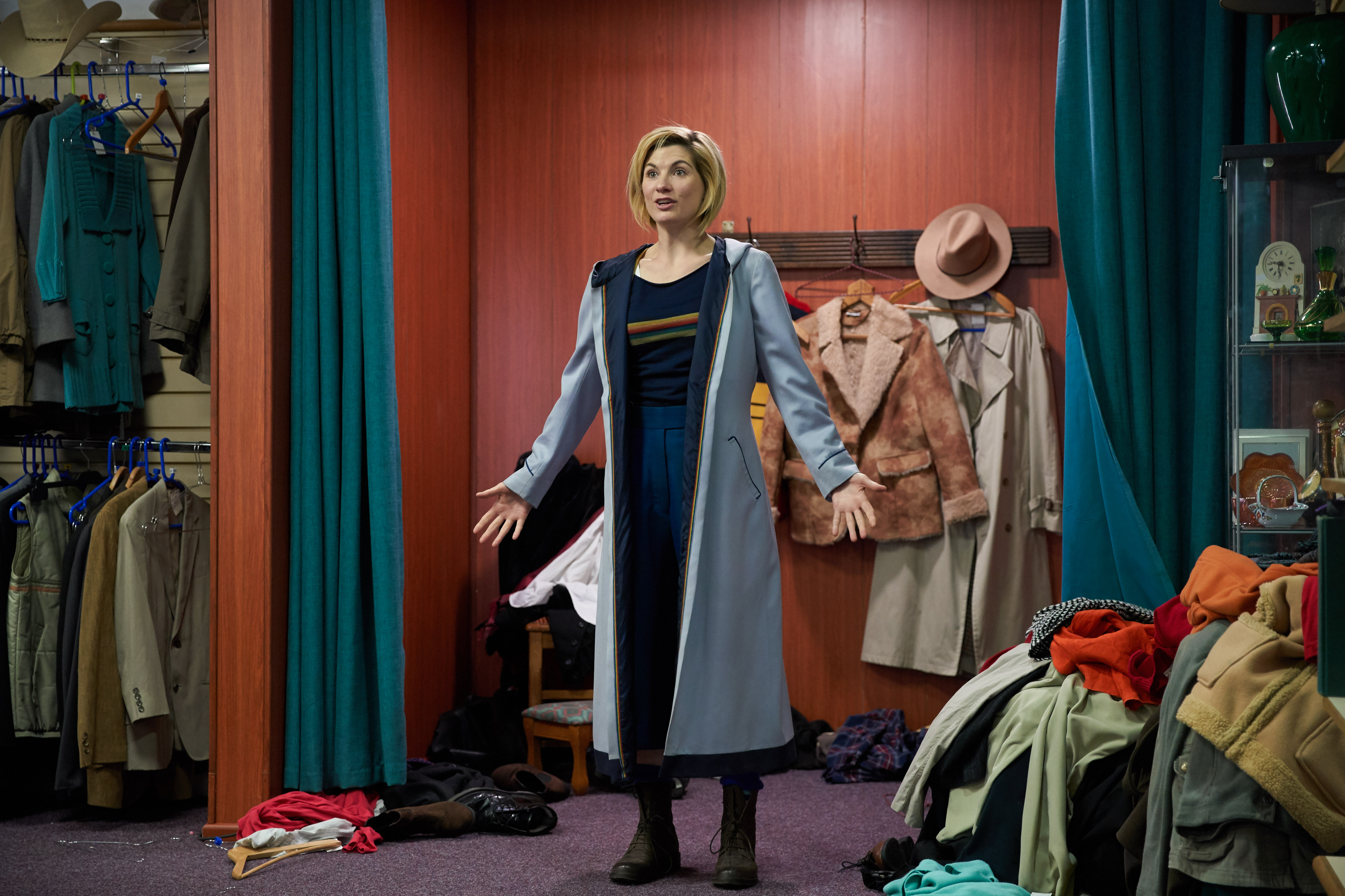 SPOILER 13th Doctor in Official Outfit wo Background  rdoctorwho