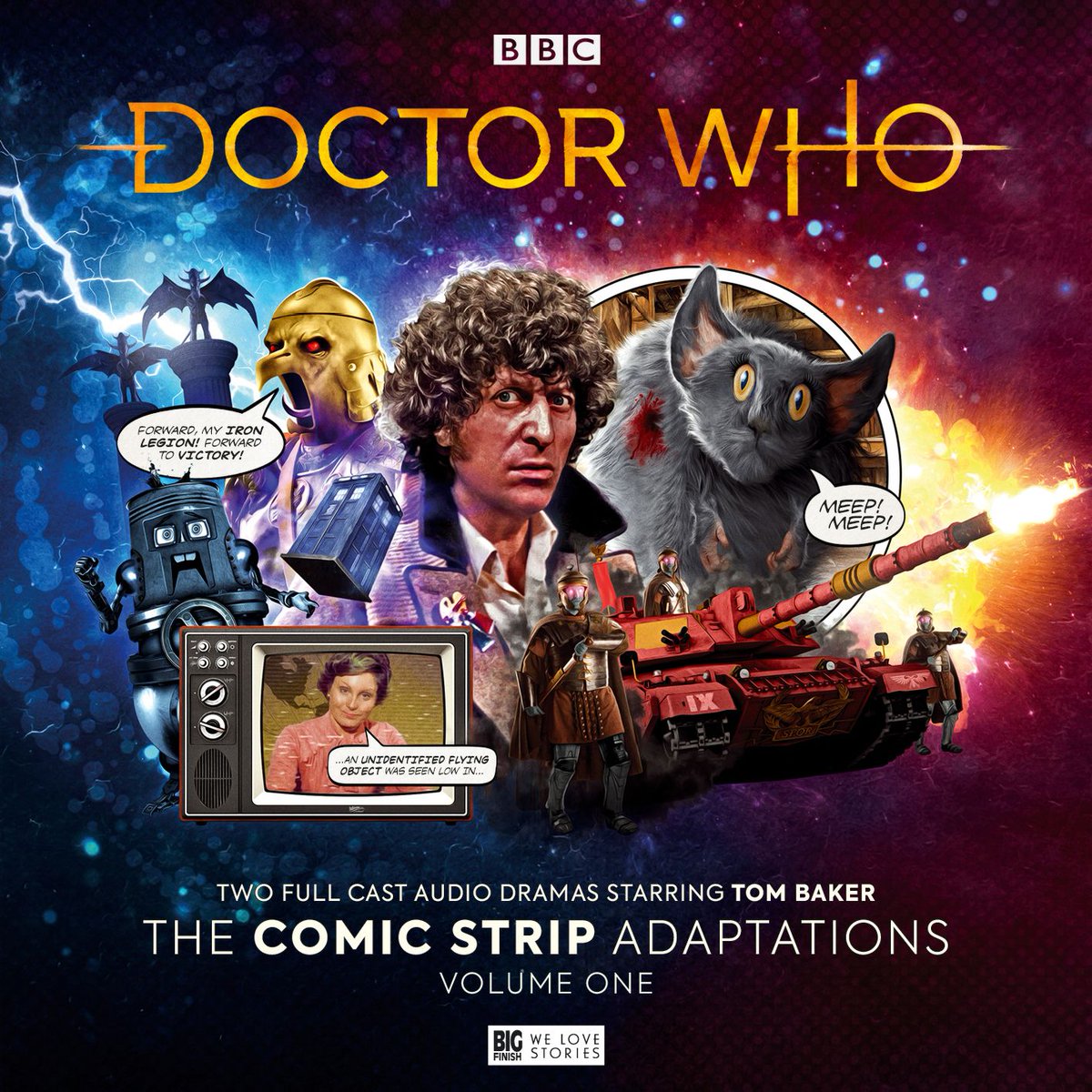 The Fourth Doctor Comic Strip Adaptations Volume 1 - CultBox