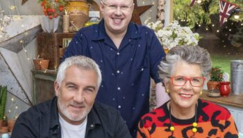 GBBO Celebrity Bake Off Stand up to cancer