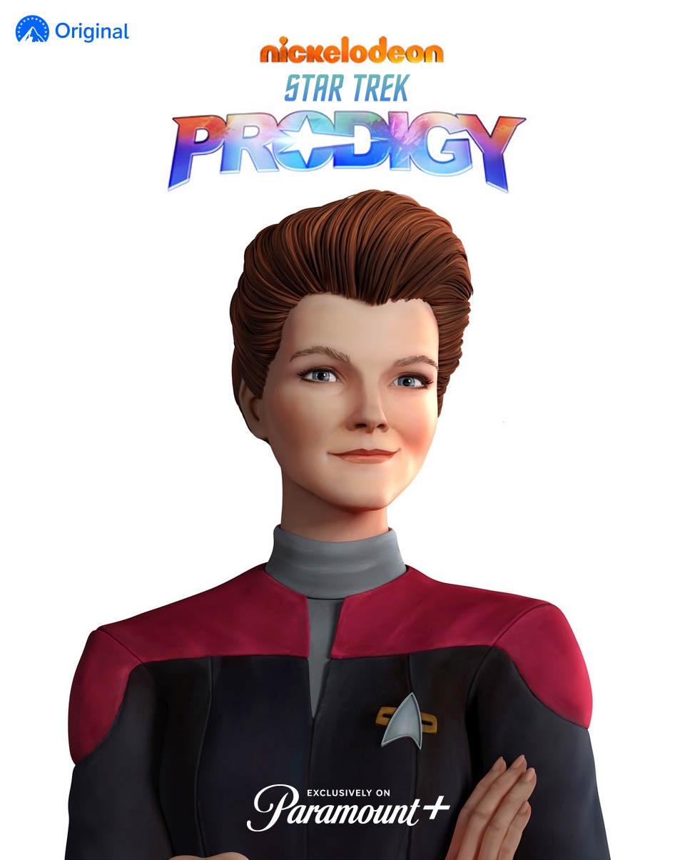 Janeway in Star Trek Prodigy