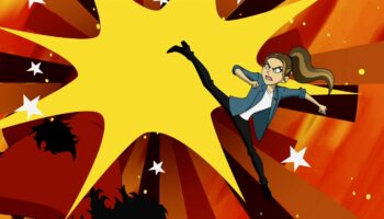 Chloe Decker (animated) fighting moves