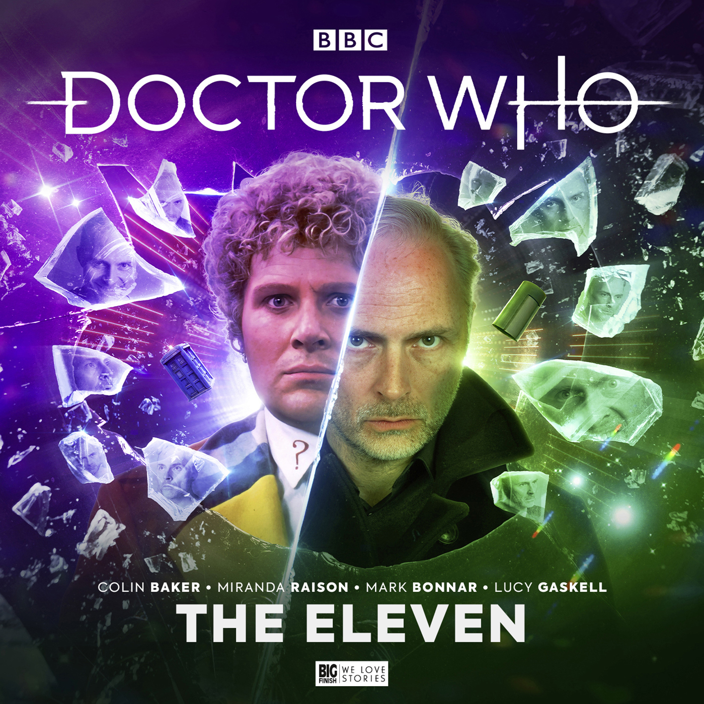 Doctor Who: The Eleven audio boxset cover art