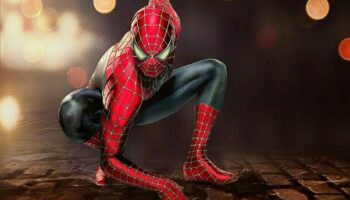 Vector illustration of Spiderman. Source: pixabay.com