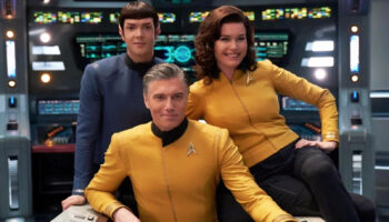 Strange New Worlds - Spock, Pike and Number One (from Discovery Season 2)