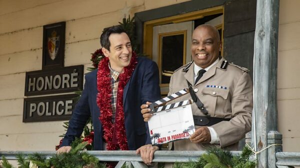 Death in Paradise Christmas Special - clapperboard