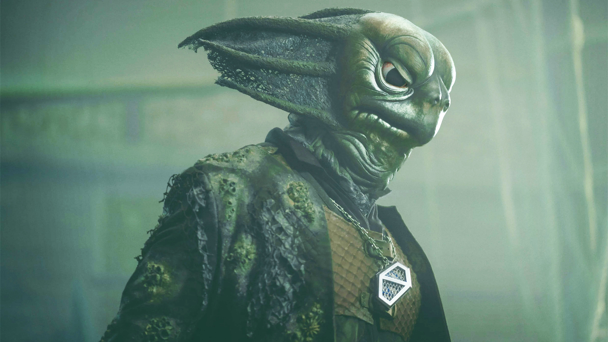 New creature design photographed at Doctor Who spin-off filming