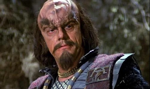 Christopher Lloyd as the Klingon Kruge