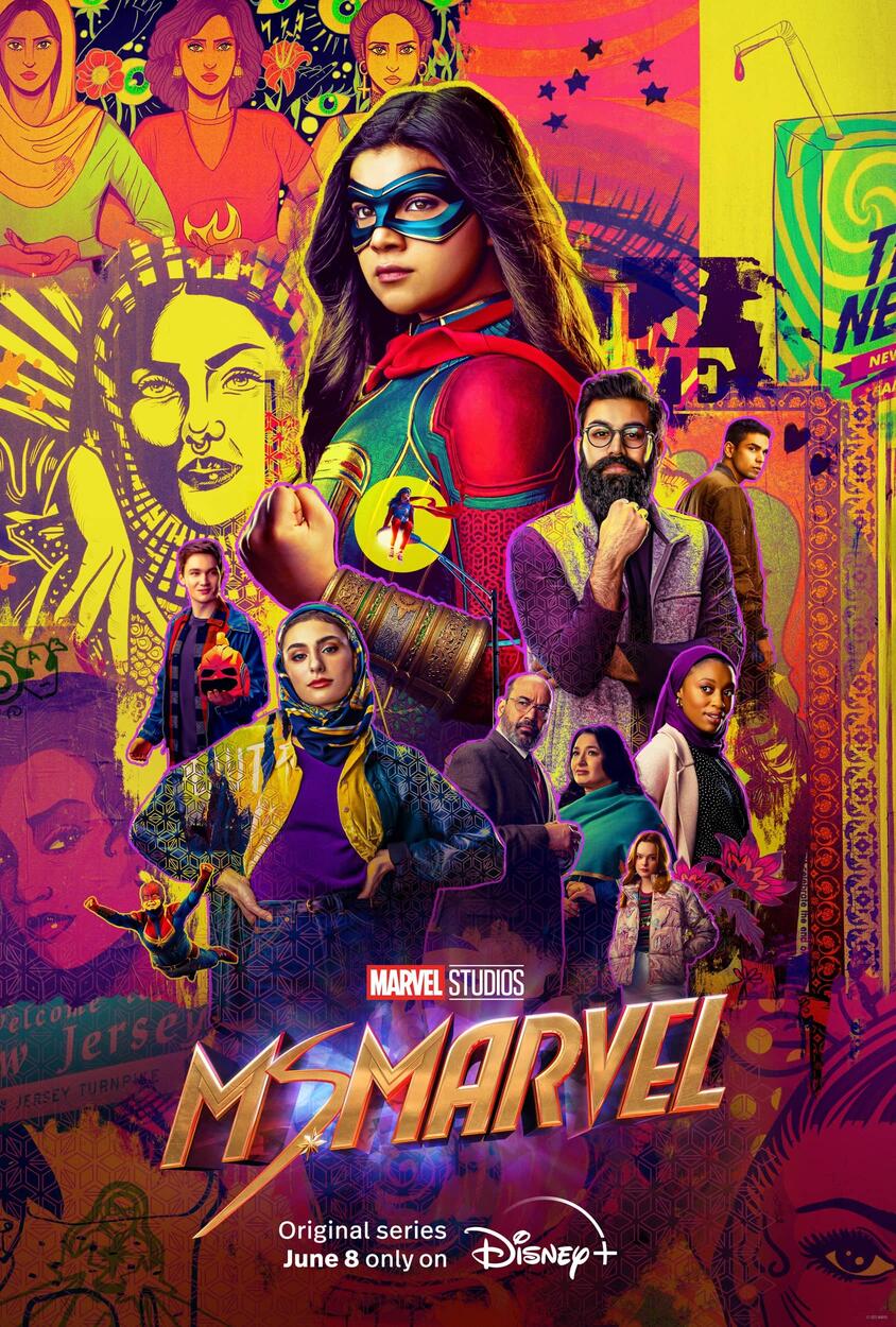 Ms Marvel artistic poster