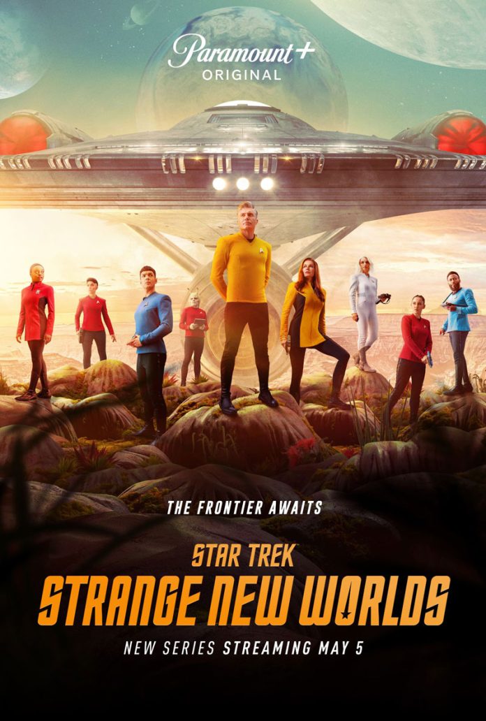 Strange New Worlds The Frontier Awaits poster