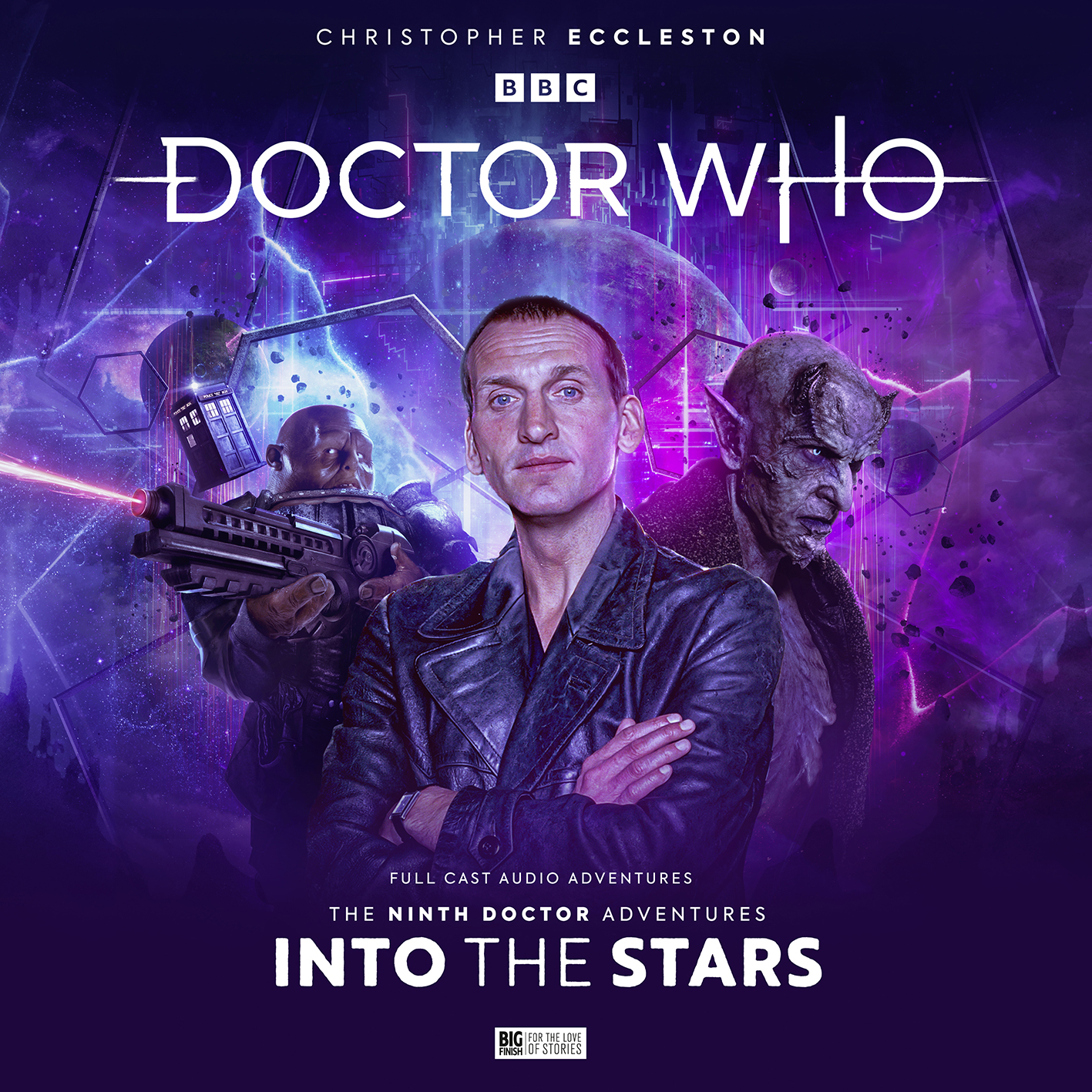 Doctor Who The Ninth Doctor Adventures Into the Stars cover art