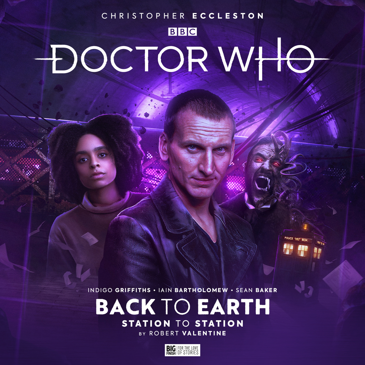 Doctor Who: the Ninth Doctor Adventures - Back to Earth - Station to Station cover art