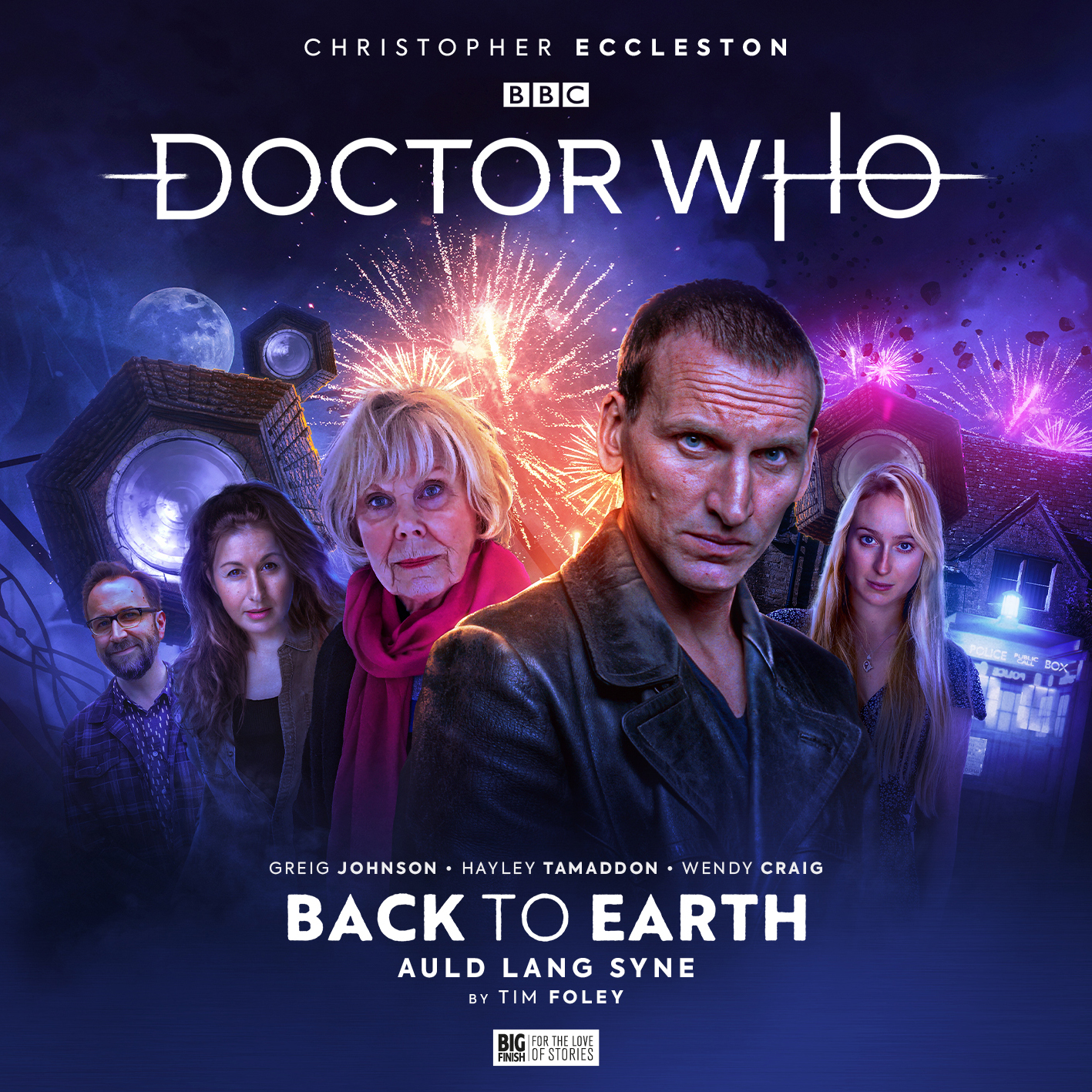Doctor Who: the Ninth Doctor Adventures - Back to Earth - Auld Lang Syne cover art