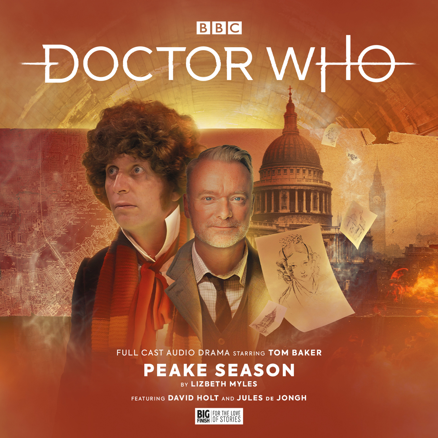 The Fourth Doctor Adventures The Nine: Peake Season cover art