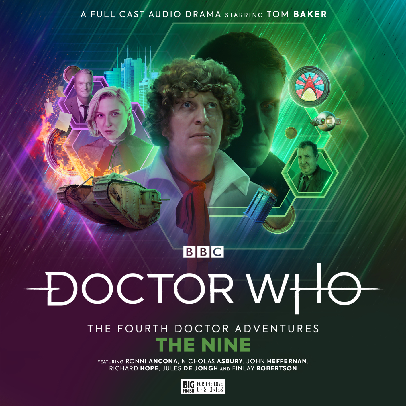 The Fourth Doctor Adventures The Nine cover art
