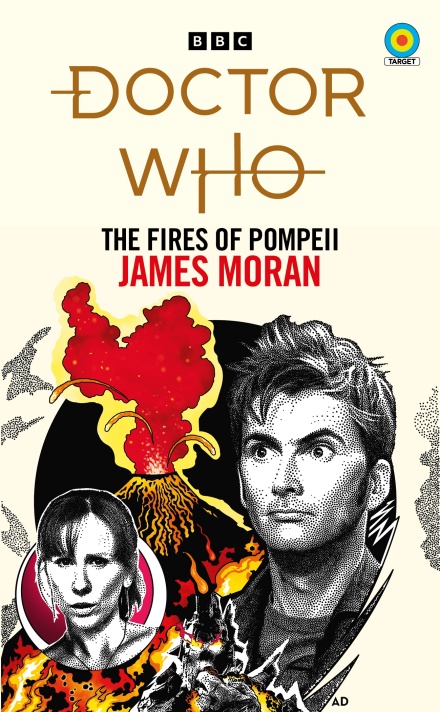 Doctor Who Target Books - The Fires of Pompeii cover art