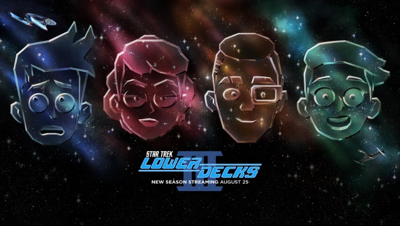 Star Trek Lower Decks S3 character posters combined