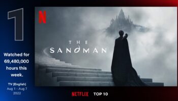 The Sandman debuts at #1