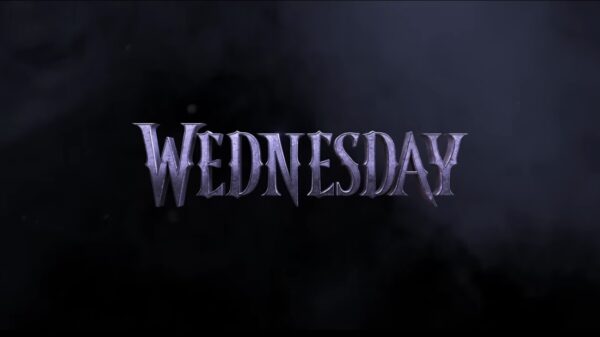 Wednesday title card