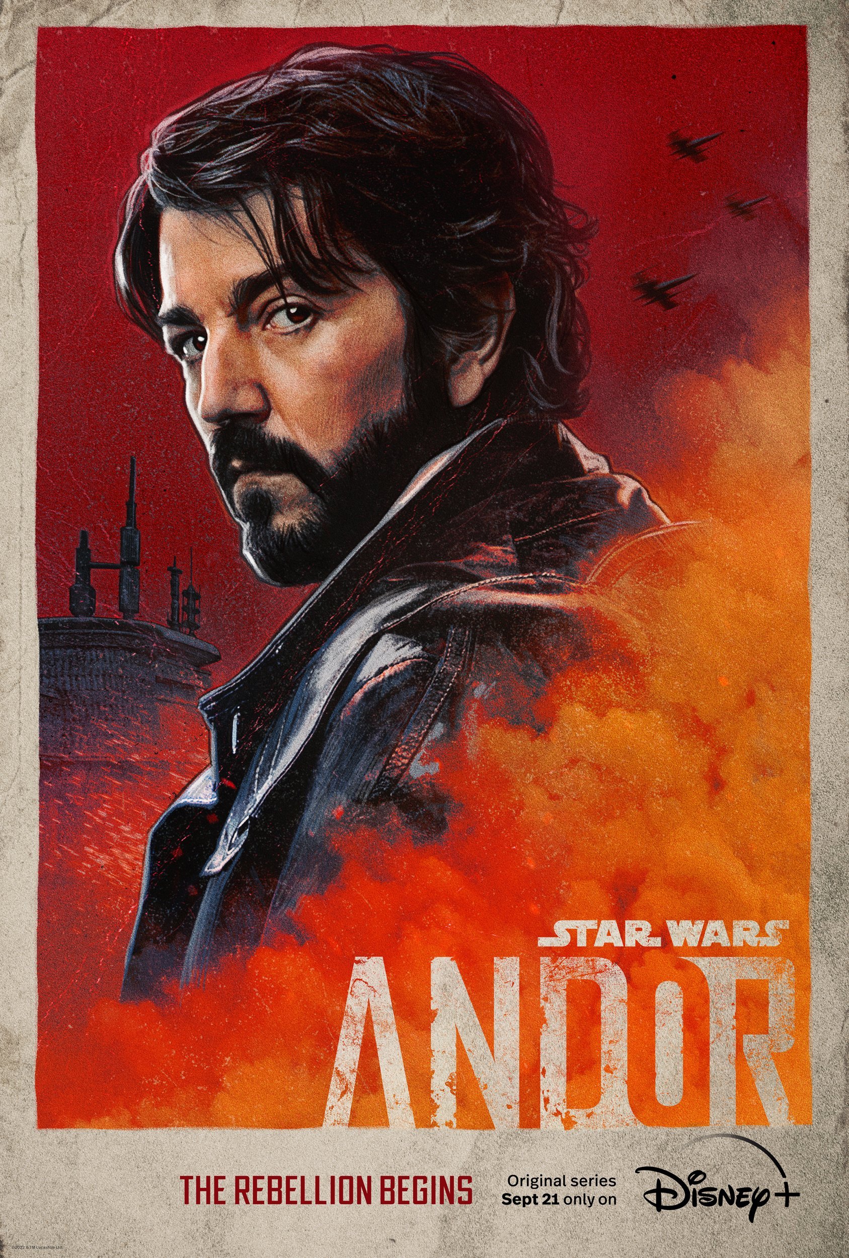Andor - Cassian Andor character poster