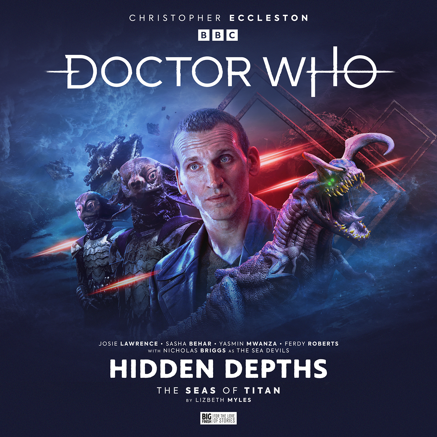Doctor Who: The Ninth Doctor Adventures: Hidden Depths - The Seas of Titan cover art