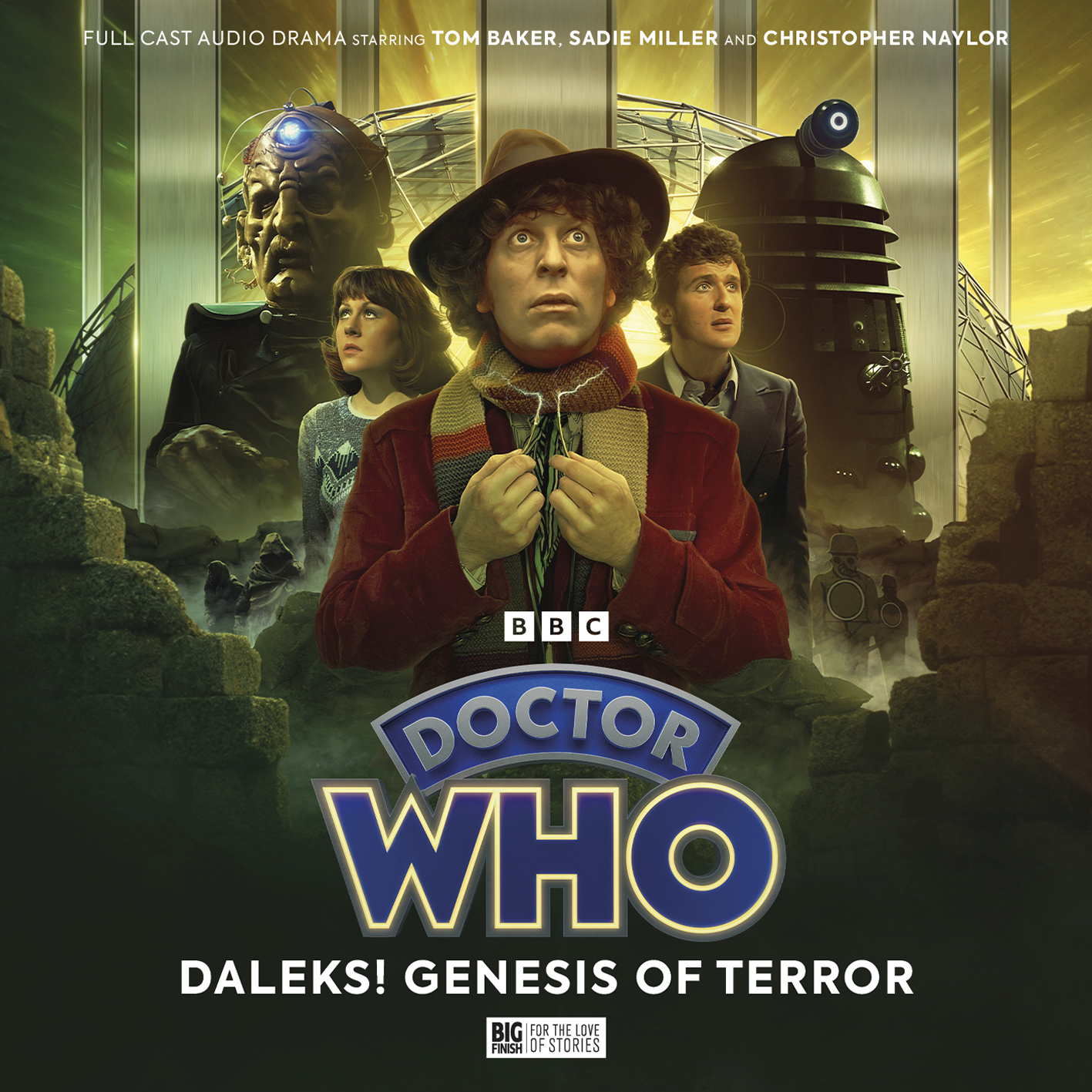 Doctor Who Lost Stories - Genesis of Terror Big Finish cover art